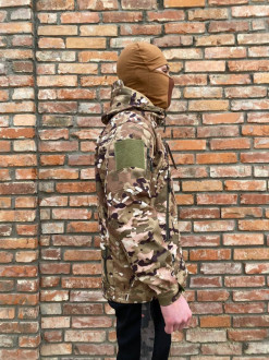 Куртка чоловіча тактична HAN WILD G8 на флісі ВСУ (ЗСУ) Мультикам 20222214-XXL 10465 XXL хакі